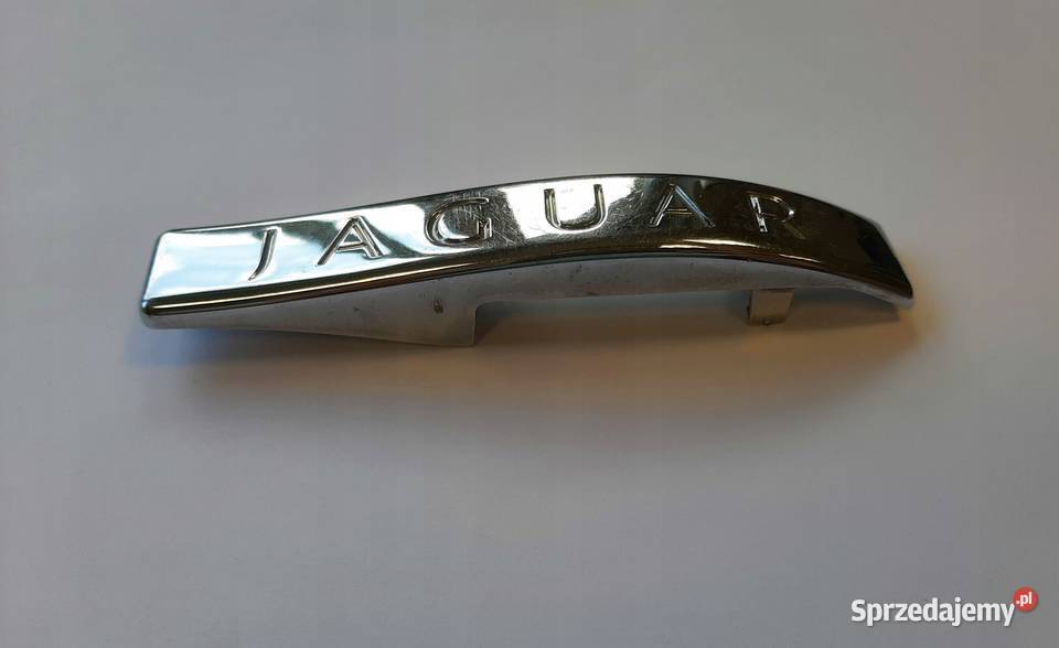 LISTWA ZNACZEK EMBLEMAT CHROM PRAWY TYŁ JAGUAR Nowy Tomyśl sprzedam