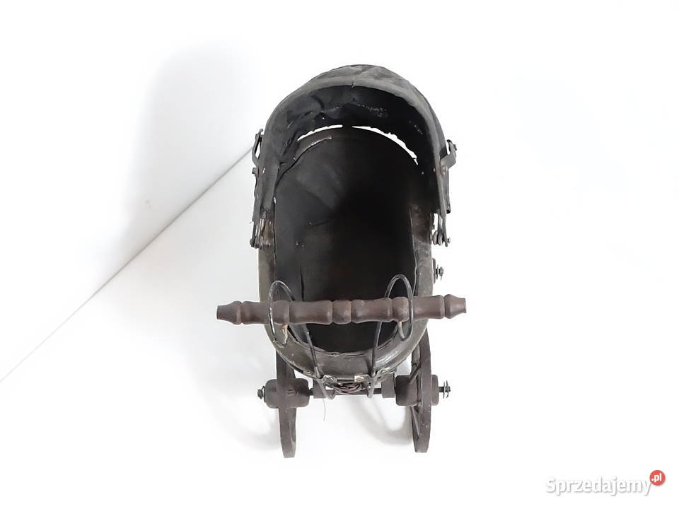 Rzadki Antykowy Wózek Kolekcjonerski Rzemiosło Biłgoraj