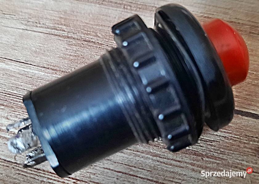 Przycisk zwierający prąd radziecki z lat PRL Włączniki i ściemniacze Ostrów Wielkopolski