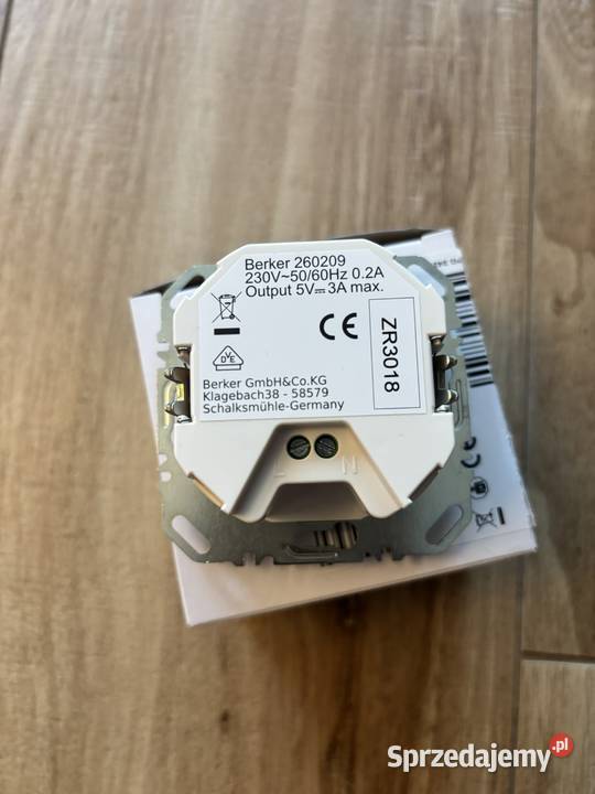 Berker Hager 260209 ładowarka gniazdo USB 2x Warszawa