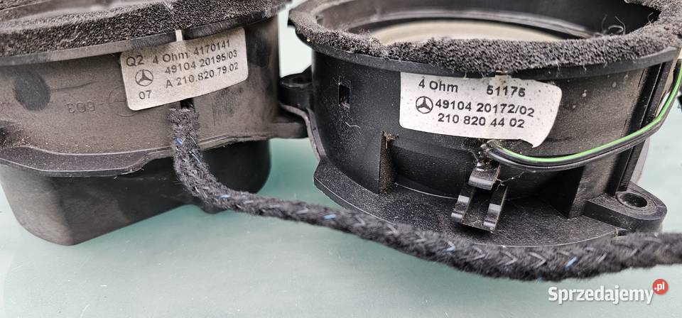 Glosnik tył mercedes w210 2108207902 2108204402 wielkopolskie Zbąszyń