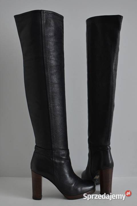 Wysokie kozaki Minelli pod kolano na wygodnym podlaskie