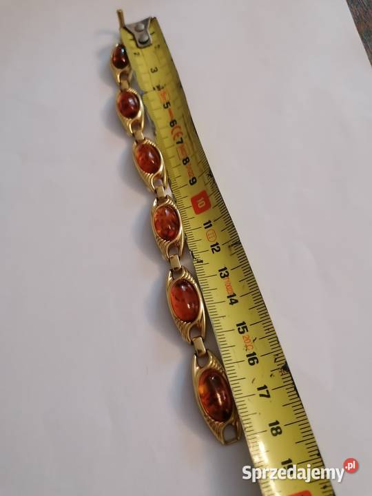 Bransoletka Bursztyn Vintage Americ Białystok