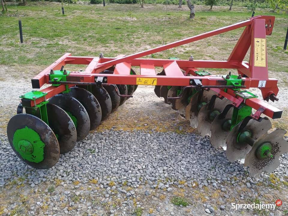 Brona talerzowa 2x9 Grass Rol 2 m Stan Idealny nieuszkodzony Izbica sprzedam