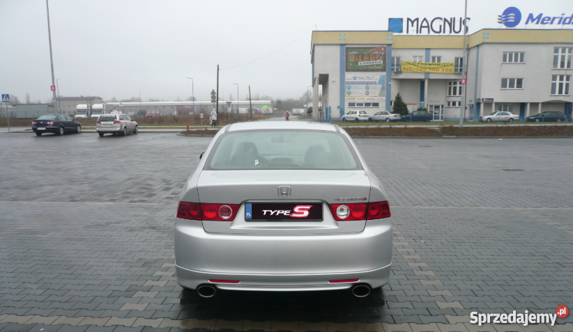 Honda Accord VII orginalny TypeS 24 IVTEC srebrny Szczecin sprzedam
