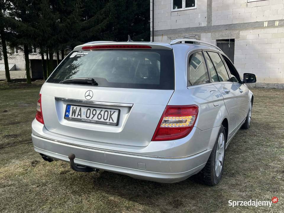 Mercedes C 220 2008 nieuszkodzony warmińsko-mazurskie Hartowiec
