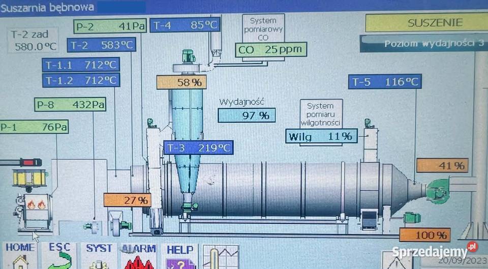 linia do suszenia trocin suszarnia bbnowa Oleszno
