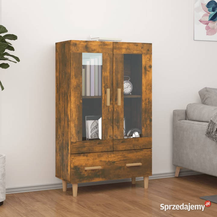 Szafka przydymiony dąb 70x31x115 materiał Warszawa