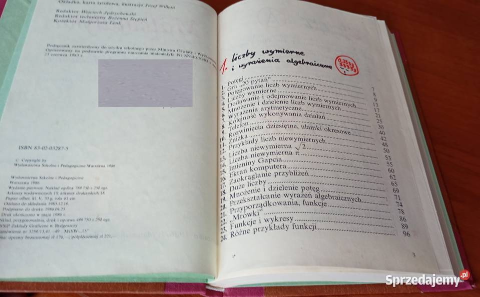 Matematyka 6 podręcznik klasy szóstej szkoły Gdańsk