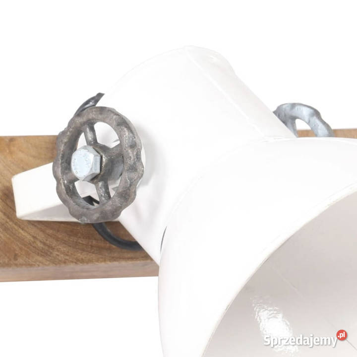 Industrialna lampa ścienna biała 65x25 E27 Warszawa sprzedam