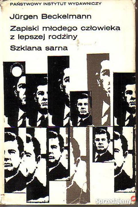 0348 ZAPISKI MŁODEGO CZŁOWIEKA Z LEPSZEJ RODZINY literatura piękna - proza zagraniczna Czyrna