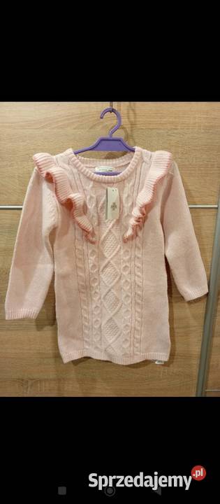 Nowy Różowy SweterekSukienka Primark Cares 98 lubelskie Biłgoraj