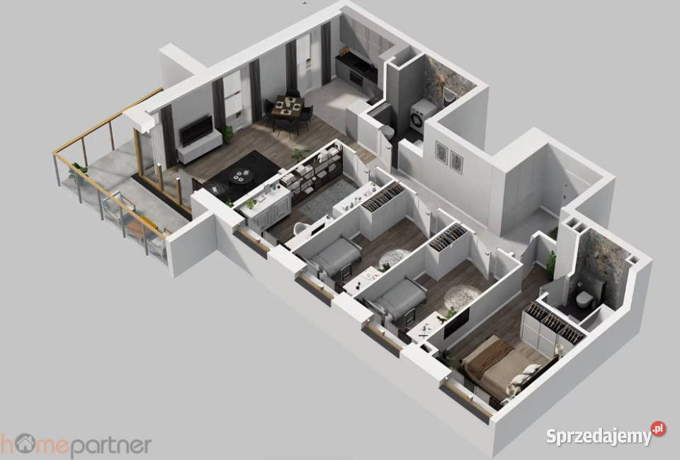 Mieszkanie 919m2 5pok Wrocław Kleczkowska dolnośląskie