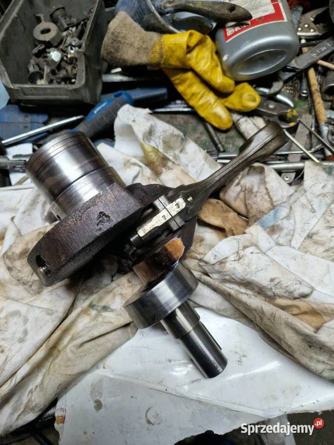 Wał korbowy hayz 1d81 z korbowodem hatz 1d81z Pozostałe Motoryzacja Legnica