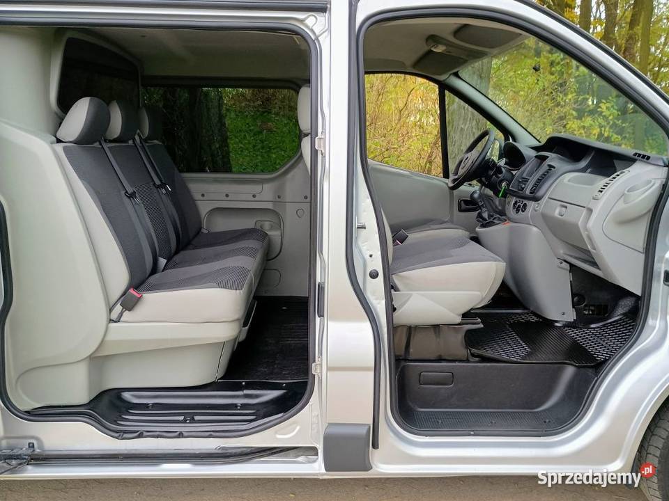 Vivaro 20 CDTI 115 Dubel Kabina Brygadówka Klima welurowa tapicerka