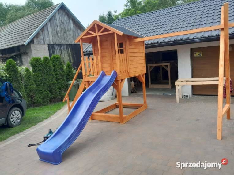 Domki drewniane place zabaw dzieci Rzeszów sprzedam