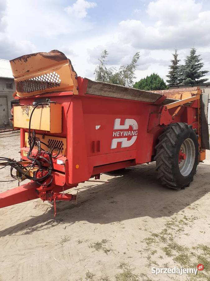 Rozrzutnik obornika gilibert Miro Amazone Nawożenie Lulkowo