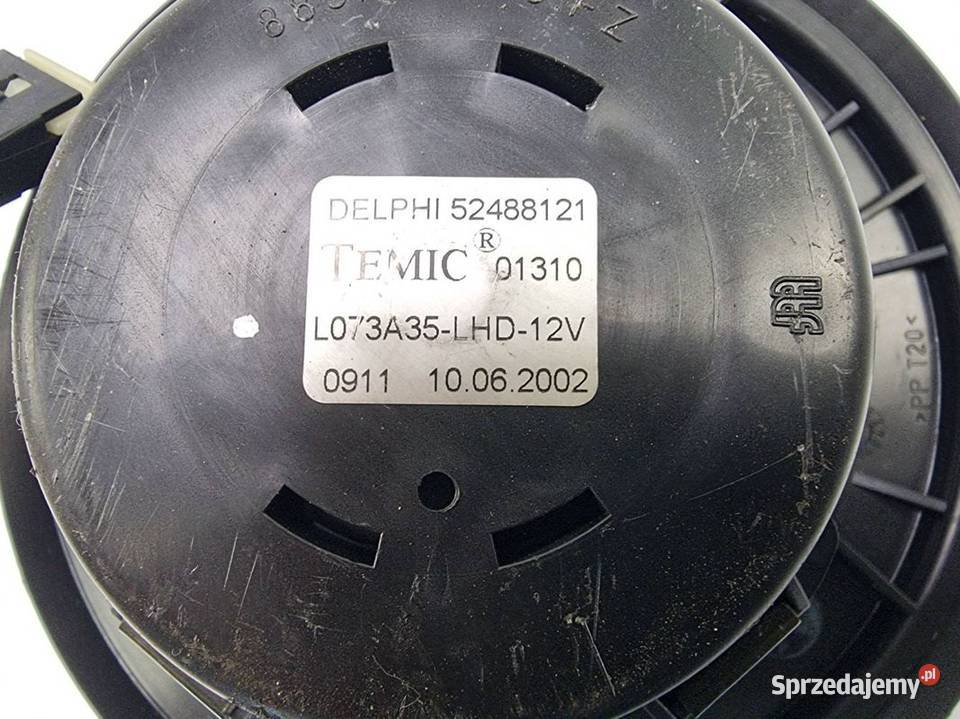 WENTYLATOR KABINOWY RENAULT LAGUNA II 885001314 Pozostałe Lipno sprzedam