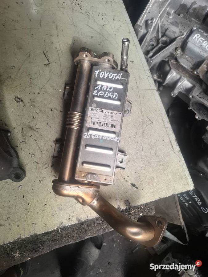 TOYOTA 1AD 20 D4D chłodnica spalin 256010R020 osobowe Kielce