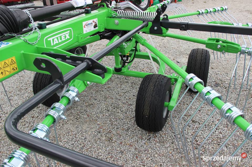 Zgrabiarka karuzelowa 42 M wersja ciągana Talex Rogóźno