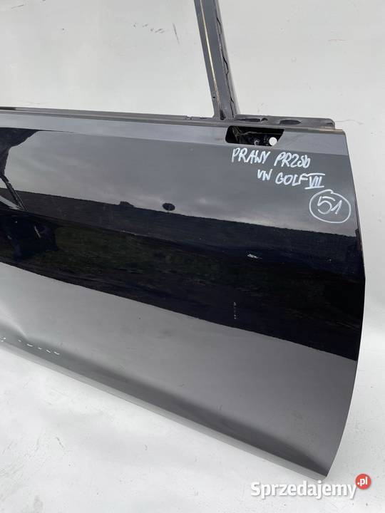 DRZWI PRAWY PRZÓD PRZEDNIE VW GOLF VII 5G4831312