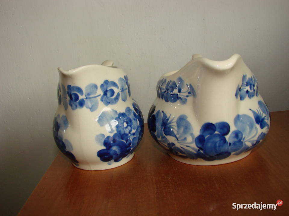 Włocławek fajansowe dzbanki Pruszcz Gdański