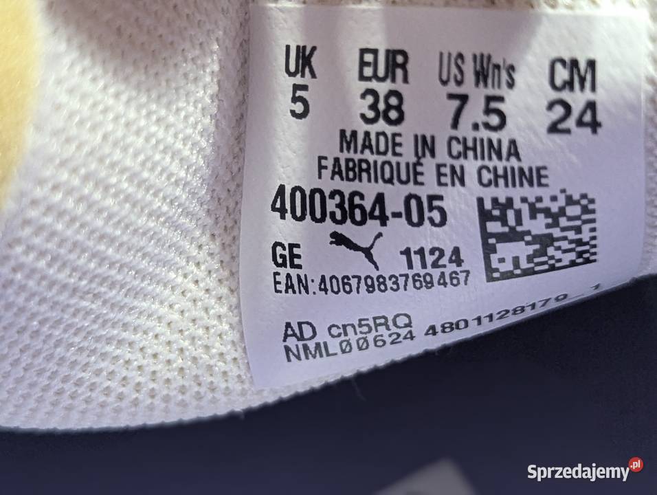 Nowe buty puma 38 skórzane zamszowe Puma Kraków