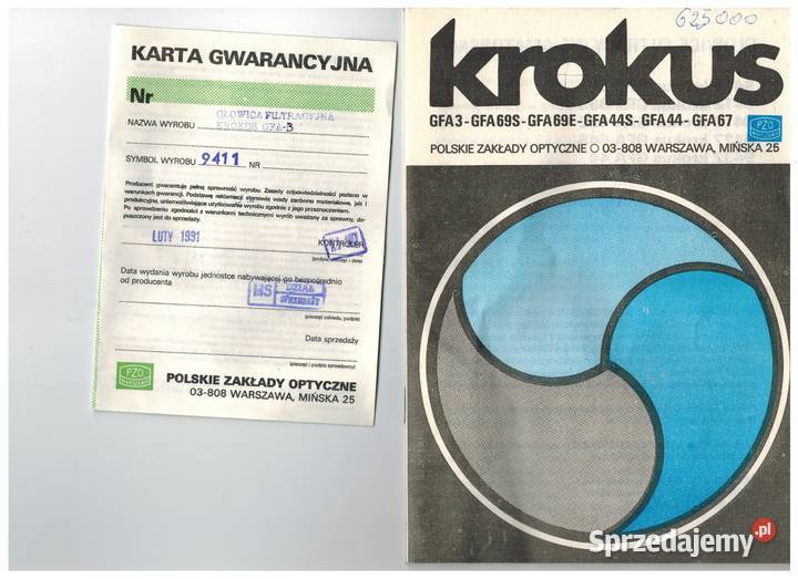 Powiększalnik fotograficzny Krokus Color 4N z Pozostałe Kraków