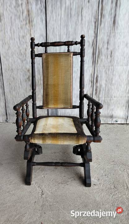 stylowy fotel Fotel bujany dziecięcy 409 Meble Byczyna sprzedam