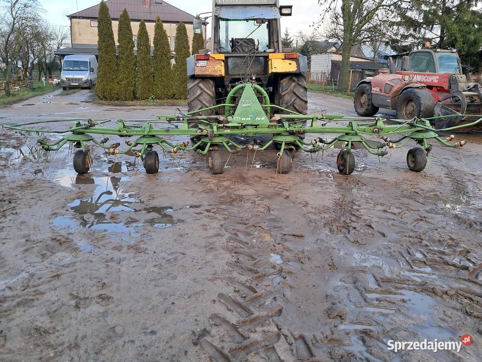 Przetrząsarka przewracarka krone kw 670 podlaskie Długołęka