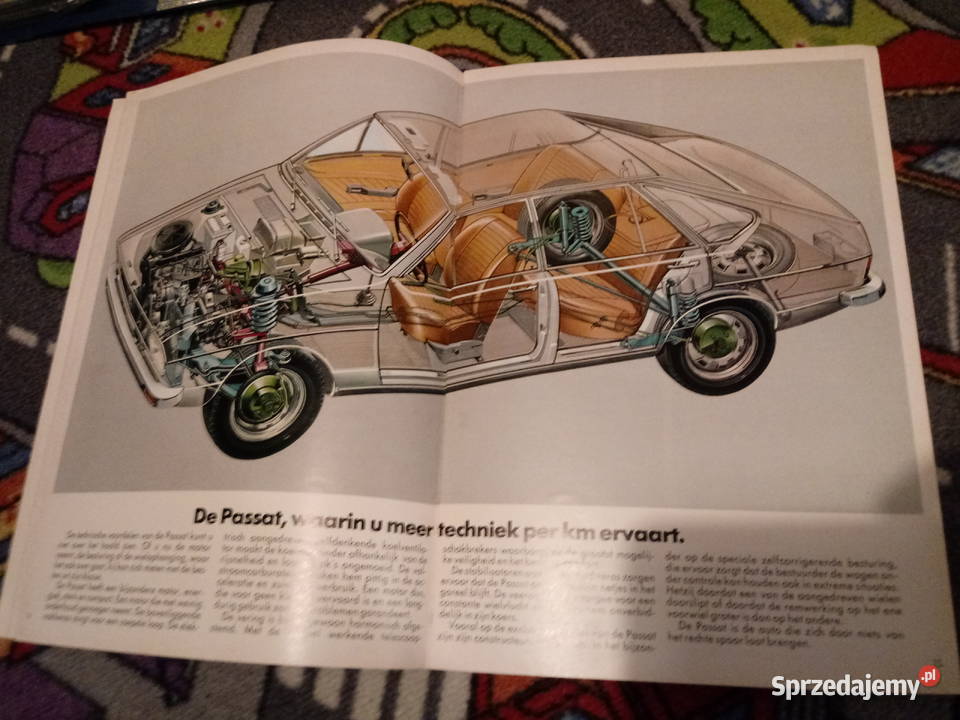 VW Passat prospekt reklamowy 1973 podkarpackie Rzeszów sprzedam