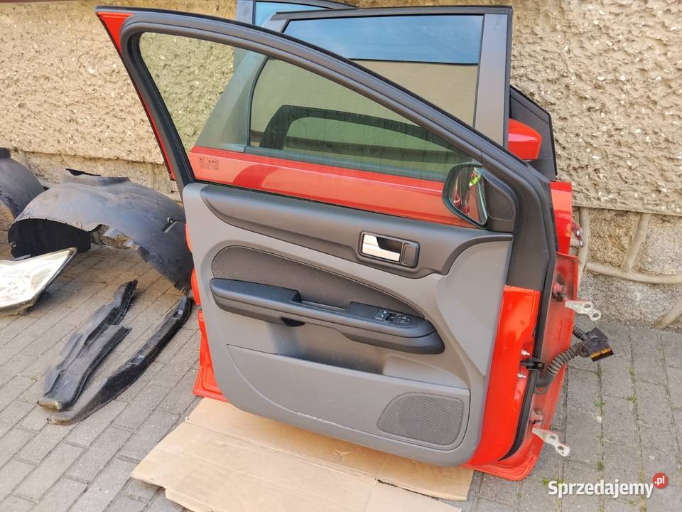 Drzwi Przednie Lewe Kompletne Ford Focus MK2 FL