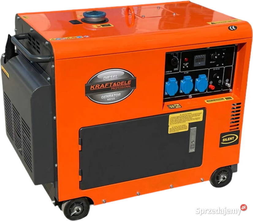 Agregat prądotwórczy DIESEL ATS 7000W 12230V lubelskie