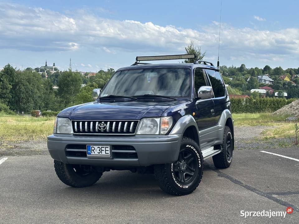 Toyota Land Cruiser 90 30TD granatowy Land Cruiser Brzozów