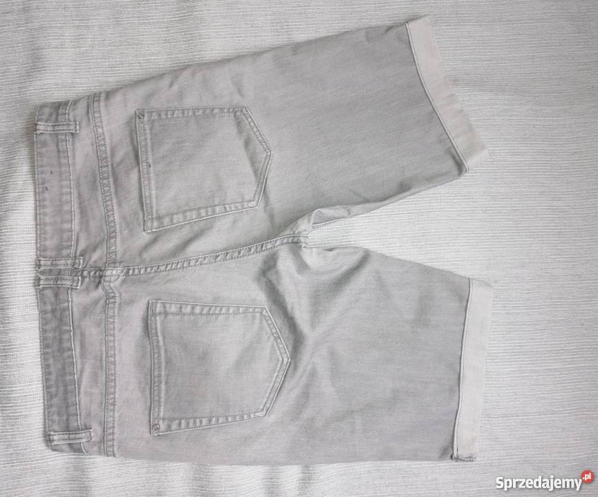 CARRY SZARE JEANSOWE BERMUDY R3234 Łódź
