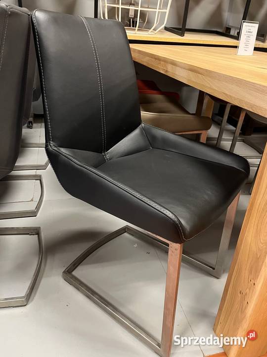 Krzesło Levi ze skóry różne kolory Habufa Opole