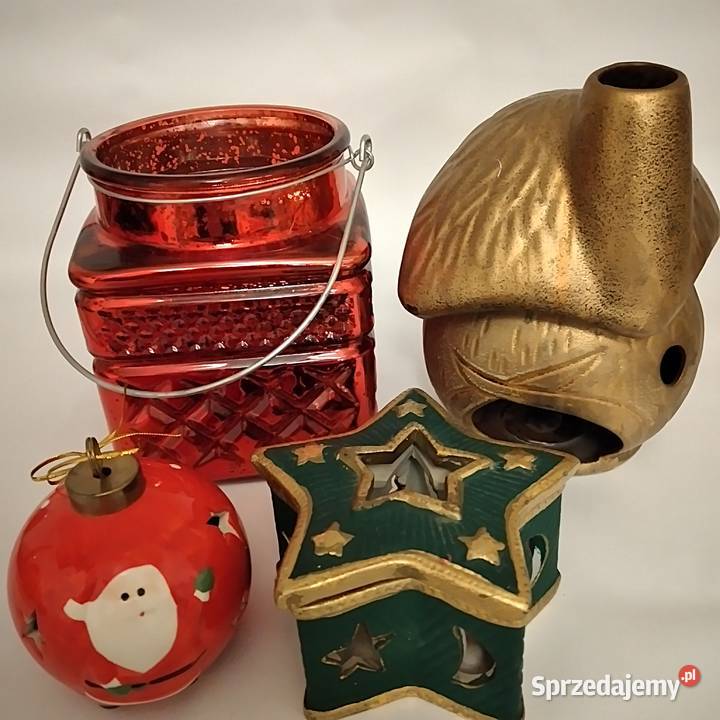 świeczniki ozdoby Święta małopolskie Bukowno
