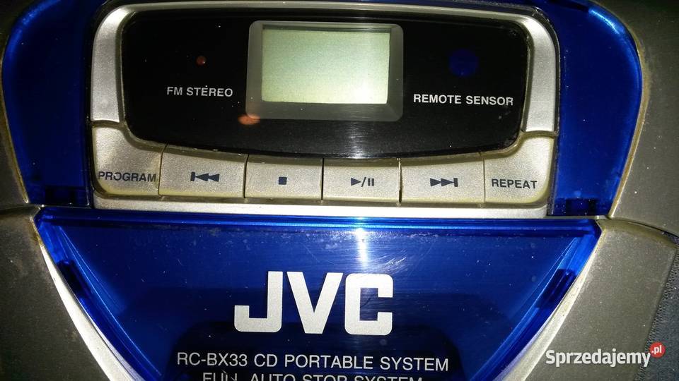 Boombox JVC magnetofon cd radio vintage Jaworzno