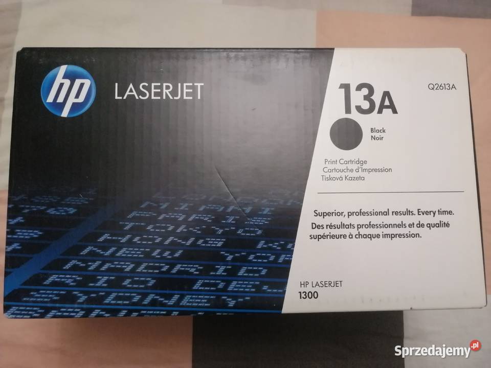 HP 13A Q2613A toner czarny oryginalny warmińsko-mazurskie Braniewo