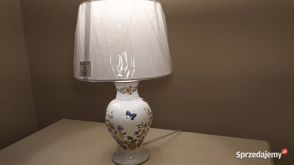 znawców Lampa z nowym kloszem Aynsley Garden wielkopolskie Piła