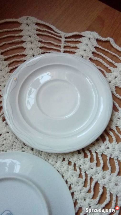 Podstawki pod filiżankę biały mazowieckie