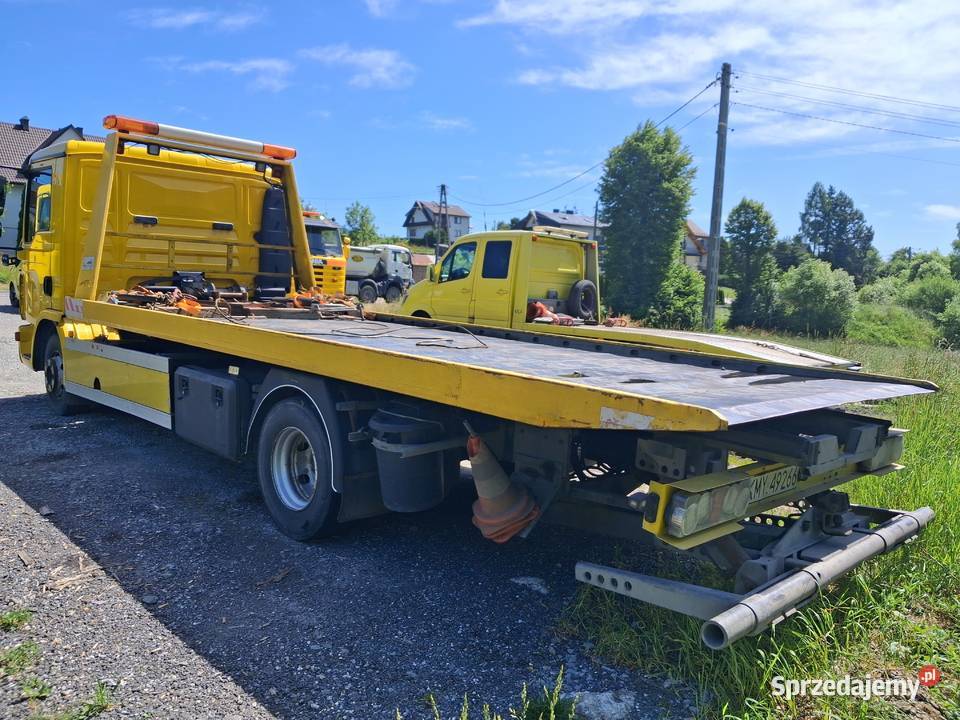 Man Tgl 9000DMC EU5 pomoc drogowa TEVOR plyta 220KM