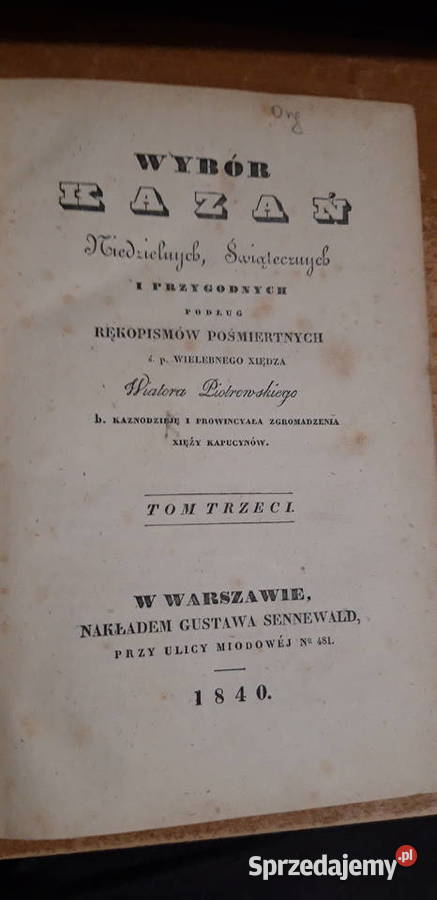 Wybór Kazańt34 XW Piotrowski W wa1840półskórek Iwno