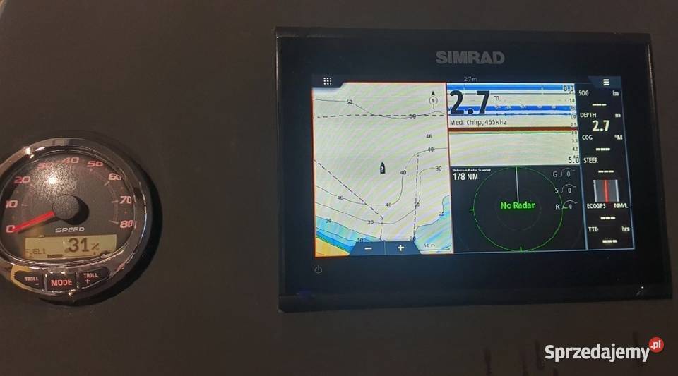 Mercury MerCriuser Vessel View Link Simrad Chwaszczyno