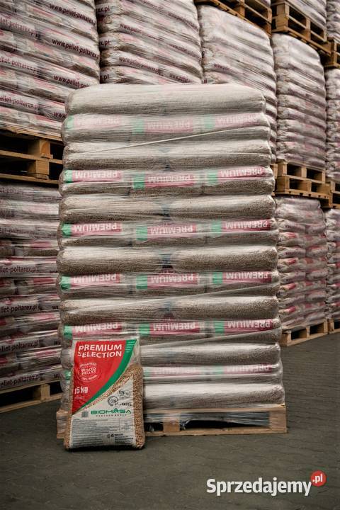 Pelet Pellet drzewny Premium Selection Transport Nowogard