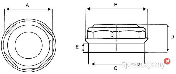 Kołpak koła 4016160 Kamionna