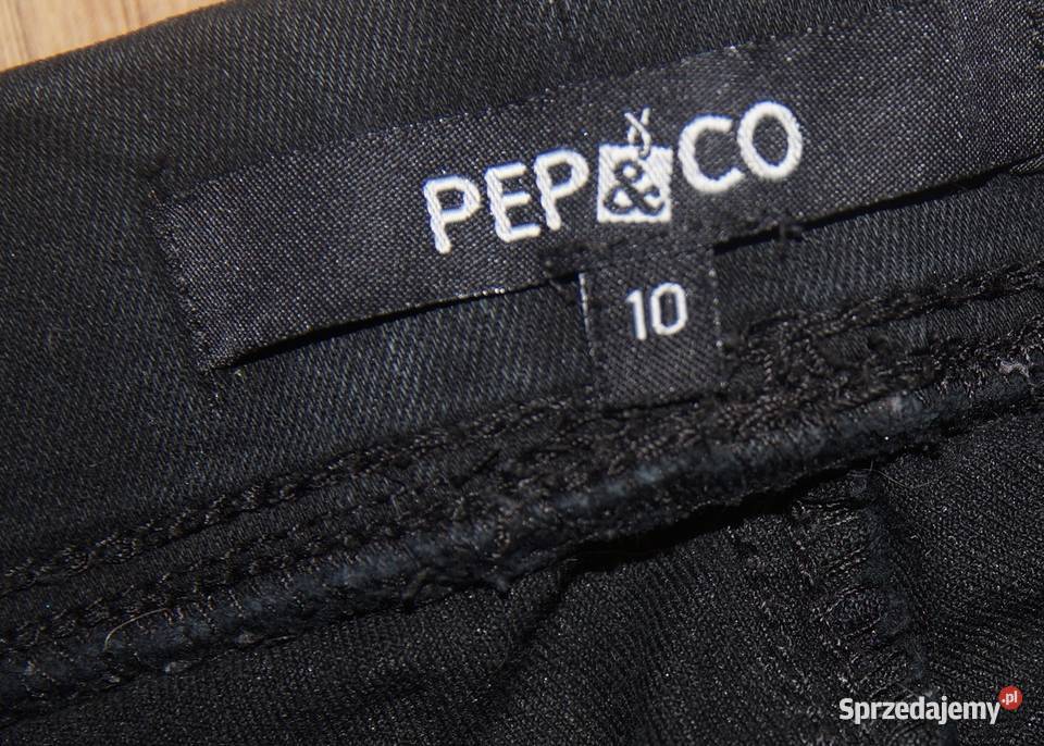 PEPCO Damskie czarne spodnie rozciągliwe guma Kętrzyn