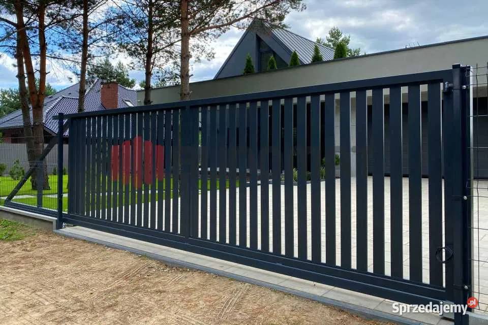 Brama przesuwna samonośna wjazdowa na pilota Bramy Łabiszyn