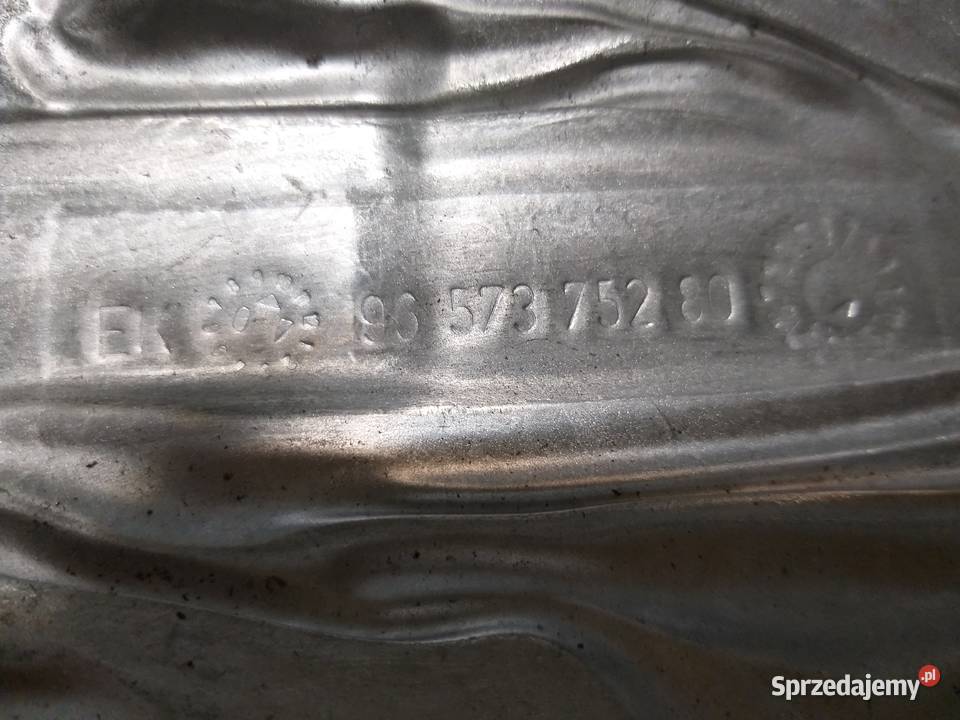 Osłona tylna kolektora wydechowego 16HDI 16JTD osobowe Części samochodowe Gdańsk