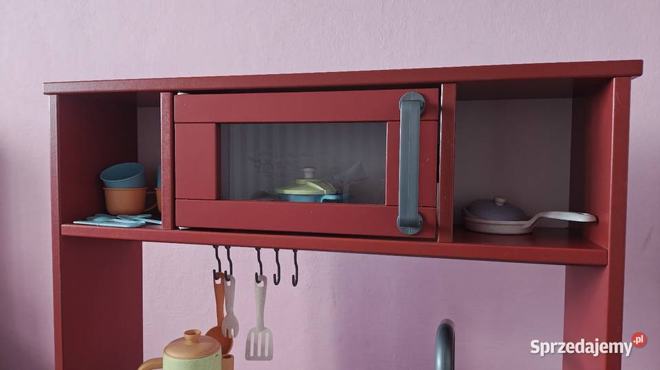 Kuchnia czerwona Ikea duktig dzieci do zabawy Dąbrowa Górnicza